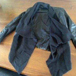 BLANK NYC Faux Leather Jacket in Black